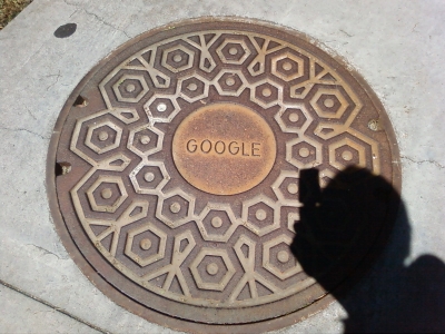 Google manhole cover
