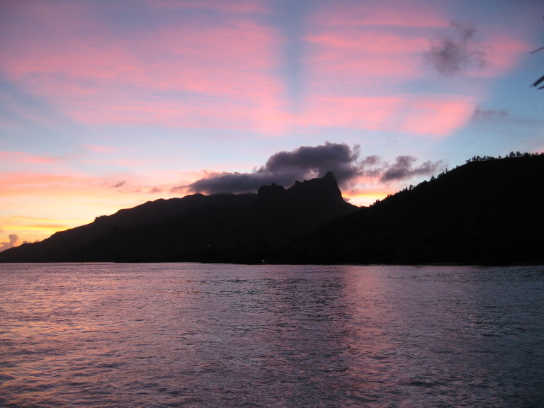 Moorea sunrise