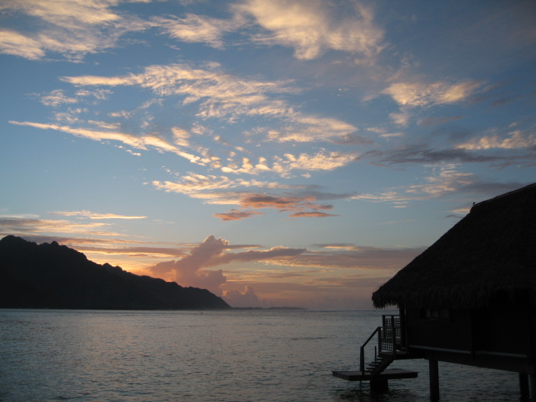 Moorea sunset